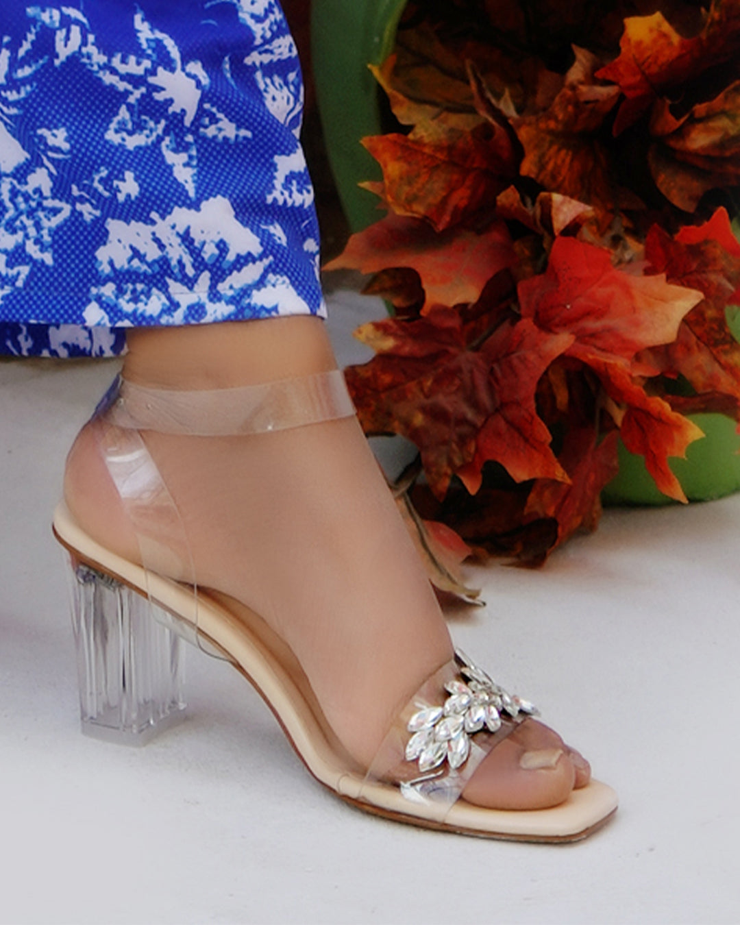 Crystal High Heels